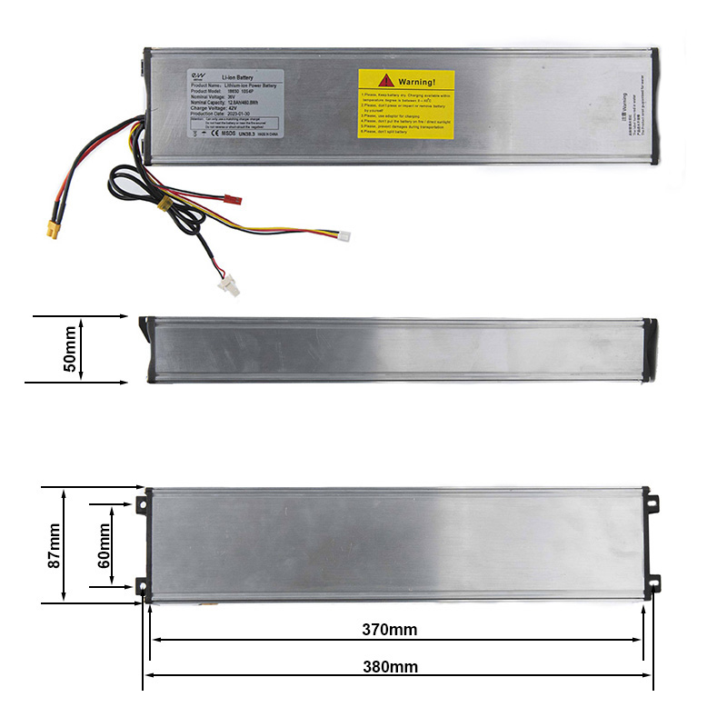 Batería 36v 12,8 A/h para Xiaomi Pro/2 - RuedaQrueda