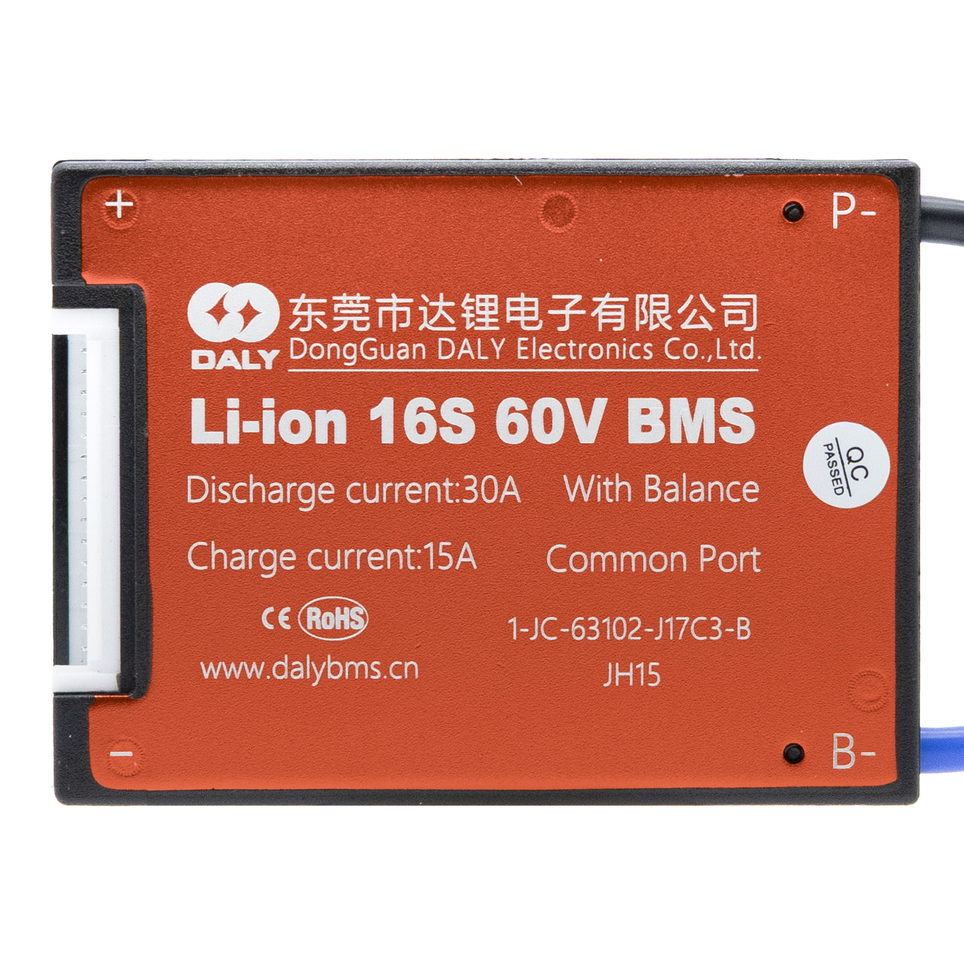 BMS 16S 60V 30A [DALY] - RuedaQrueda