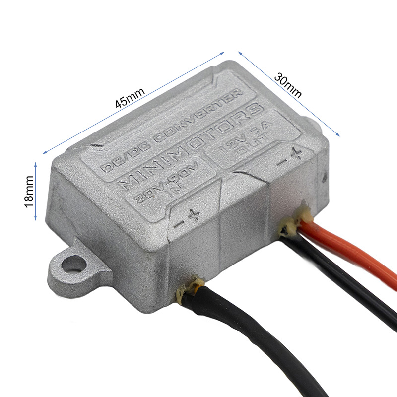 Conversor DC 20-90V a 12V 5A original [Minimotors] - RuedaQrueda