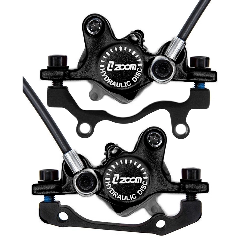 Kit de freno hidráulico negro CR-3 Delantero L trasero R [Zoom] - RuedaQrueda