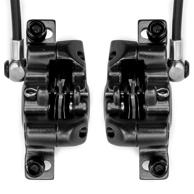 Kit de freno hidráulico negro CR-3 Delantero L trasero R [Zoom] - RuedaQrueda