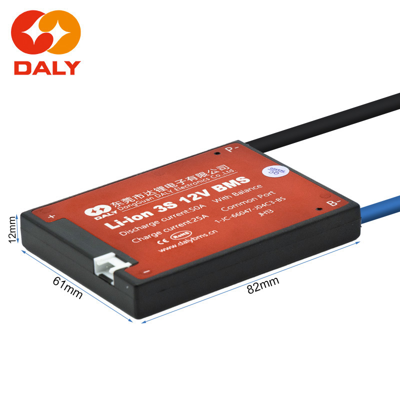 BMS 3S 12V 50A [Daly] - RuedaQrueda