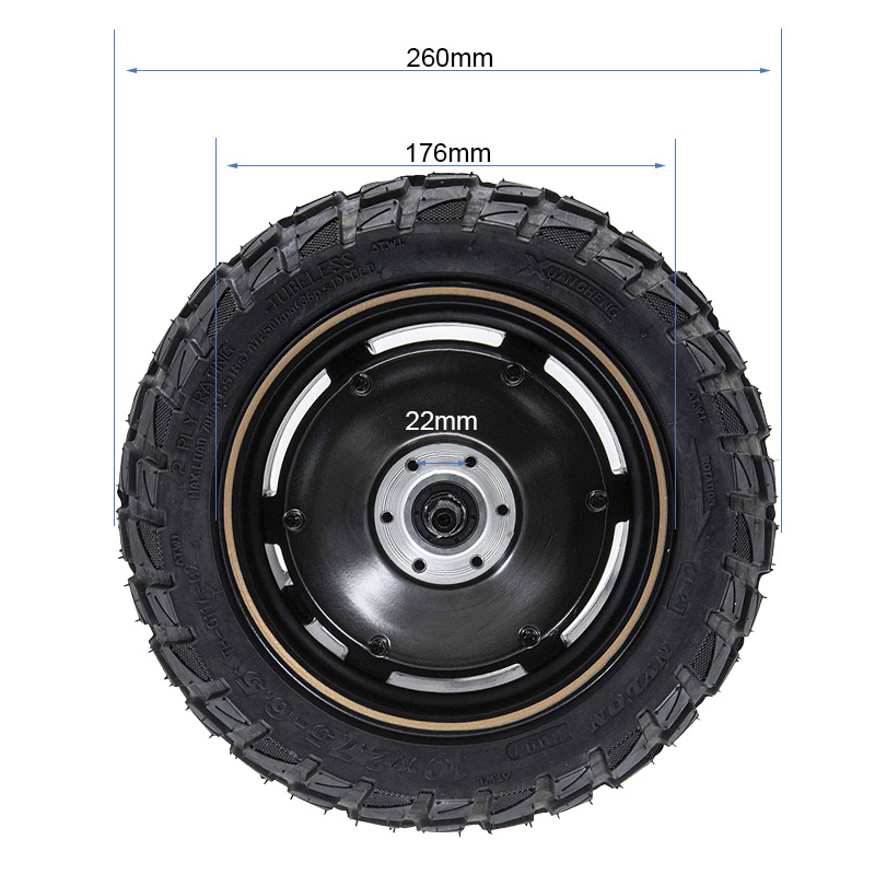 Motor 48V 800W 6,5/B50 para SmartGyro/Urbanglide (trasero) - RuedaQrueda