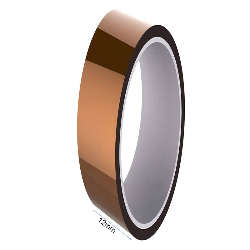 Cinta adhesiva Kapton 33M - 12mm - RuedaQrueda