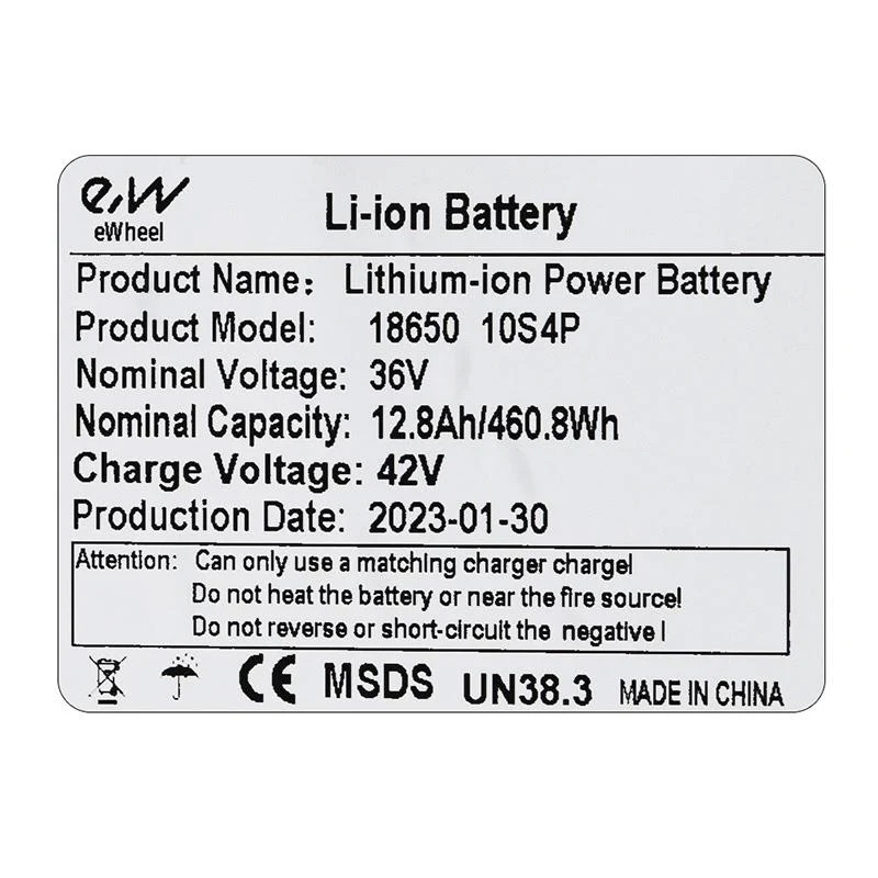 Batería externa 36V 12,8 A/h - RuedaQrueda