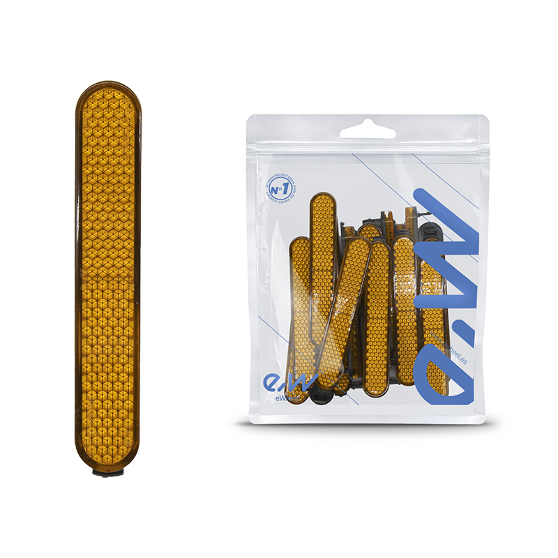 Reflector amarillo catadióptrico Xiaomi - Pack 20 - RuedaQrueda