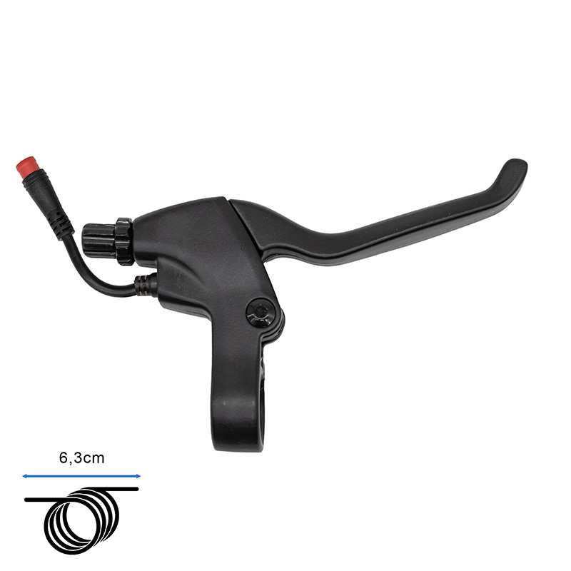 Maneta de freno R con conector Waterproof para Kukirin G2 Pro - RuedaQrueda