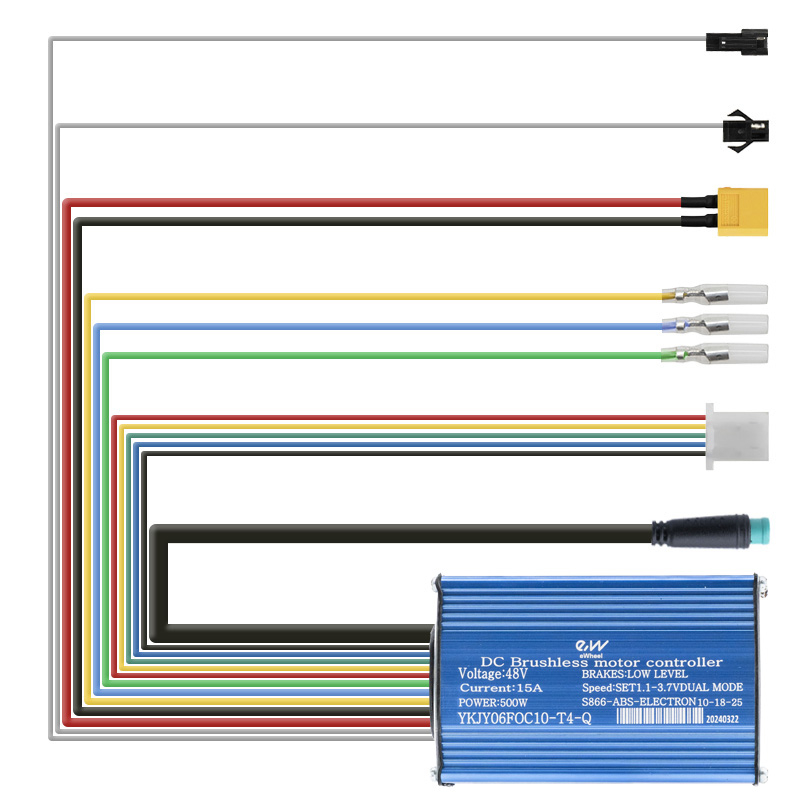 48V 15A 500W-A 10-18-25km/h deslimitable - Smartgyro no homologado Crossover - RuedaQrueda
