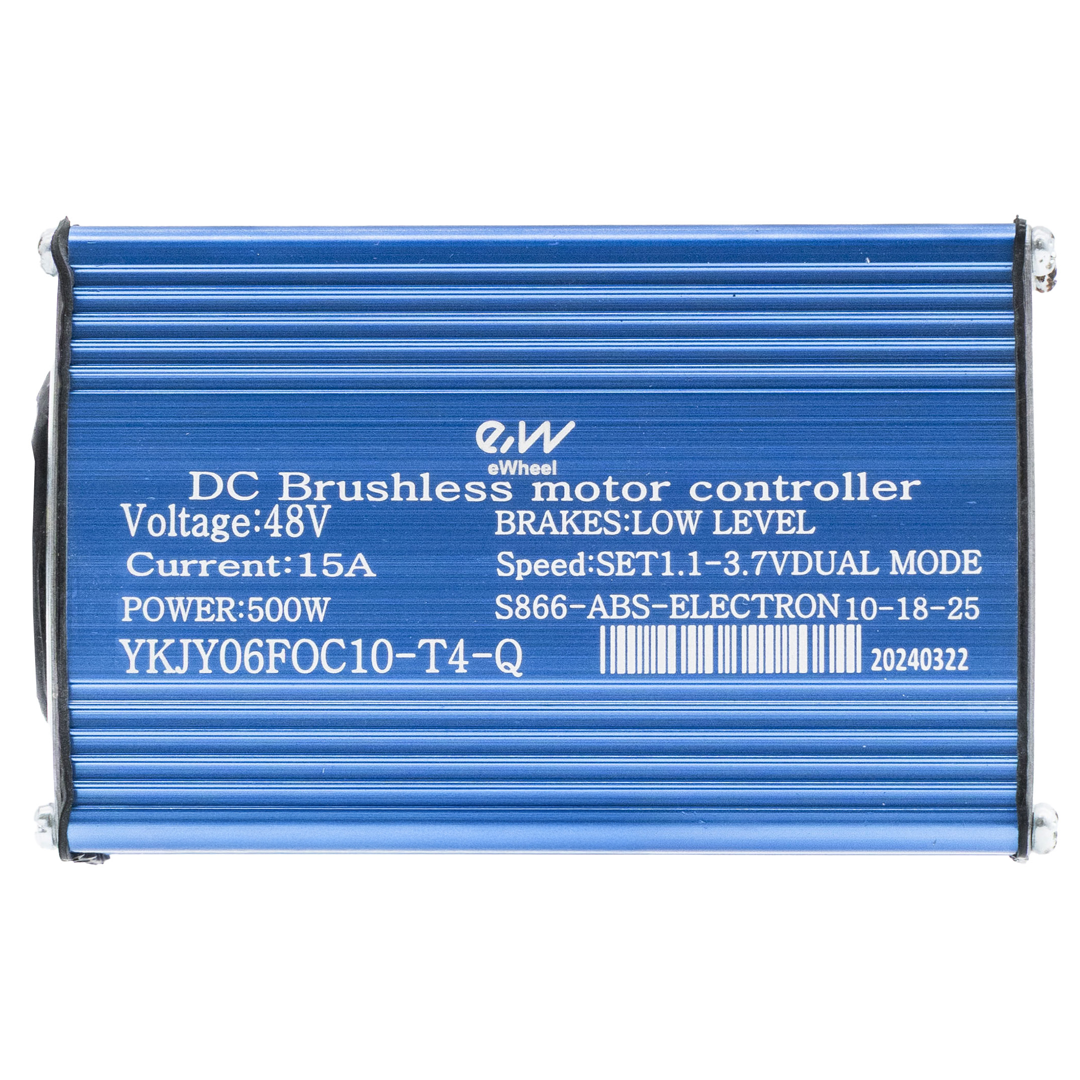 48V 15A 500W-A 10-18-25km/h deslimitable - Smartgyro no homologado Crossover - RuedaQrueda