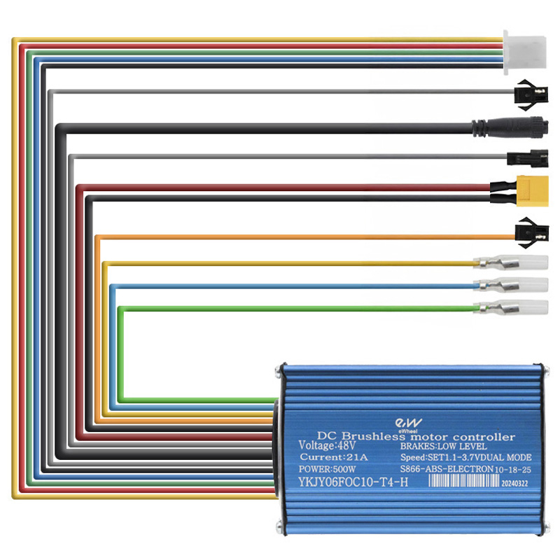 48V 21A 500W-B 10-18-25km/h deslimitable - Smartgyro no homologado Crossover - RuedaQrueda