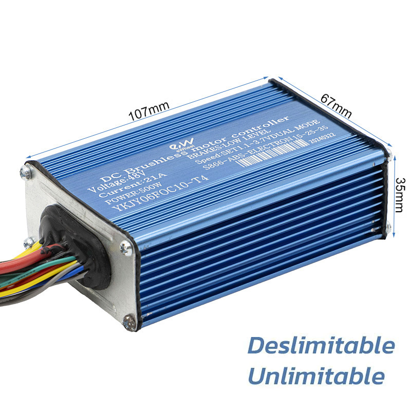 48V 15A 500W-A 15-25-35km/h deslimitable - Smartgyro no homologado Crossover - RuedaQrueda