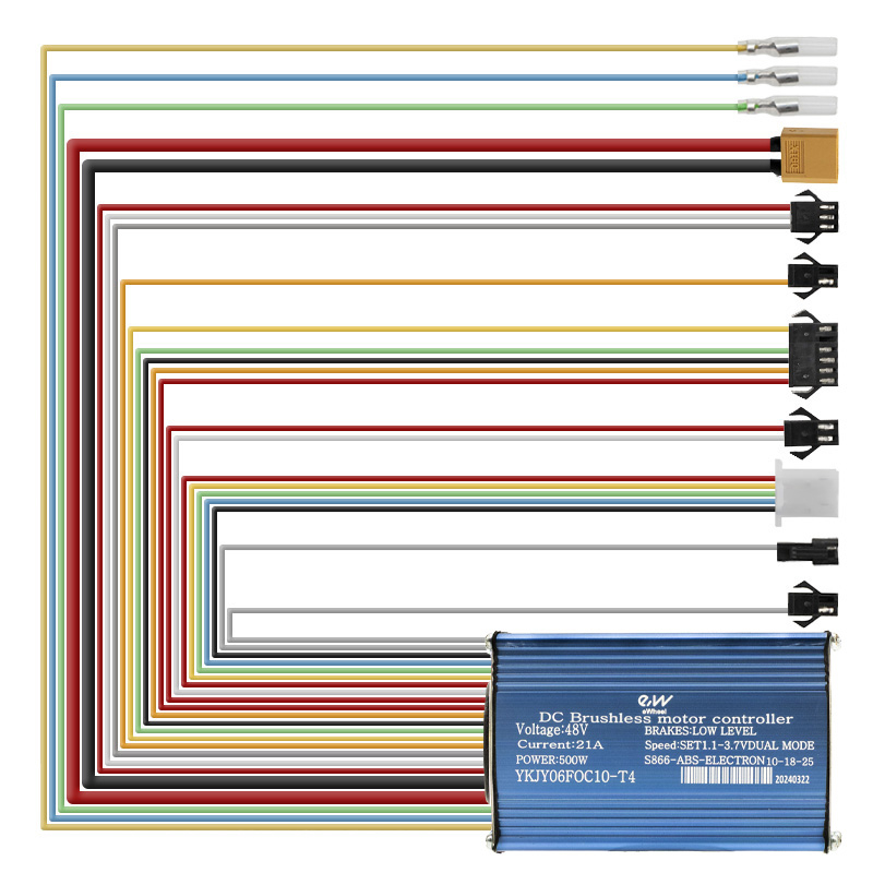 48V 21A 500W 10-18-25 km/h deslimitable - Smartgyro no homologado Rockway/Speedway - RuedaQrueda