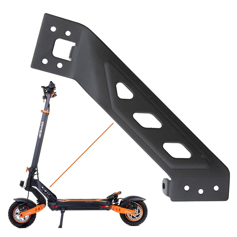 Pieza unión izquierda chasis-mástil KuKirin G2 Max - RuedaQrueda