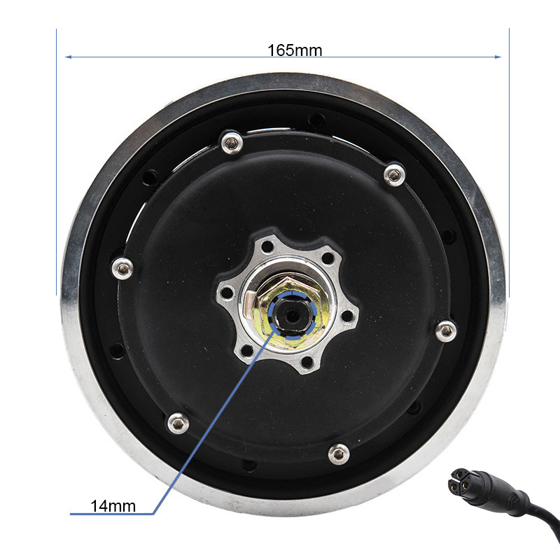 motor 52V 1200W 6/B38 KuKirin G3 Pro - cable corto - RuedaQrueda