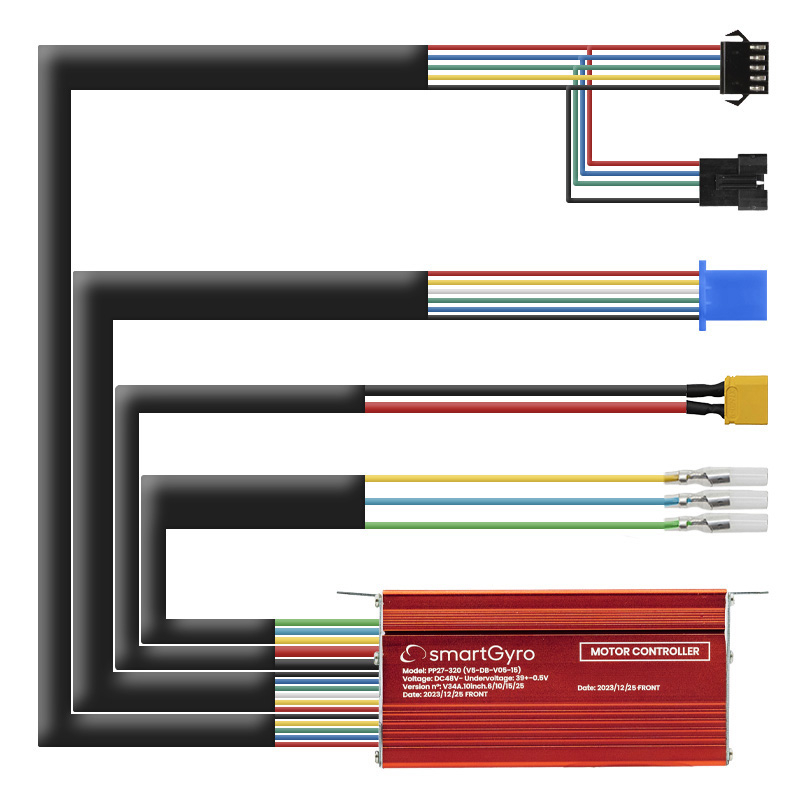 Controladora 48V A Y B Smartgyro Crossover Dual Max - Limitada - RuedaQrueda