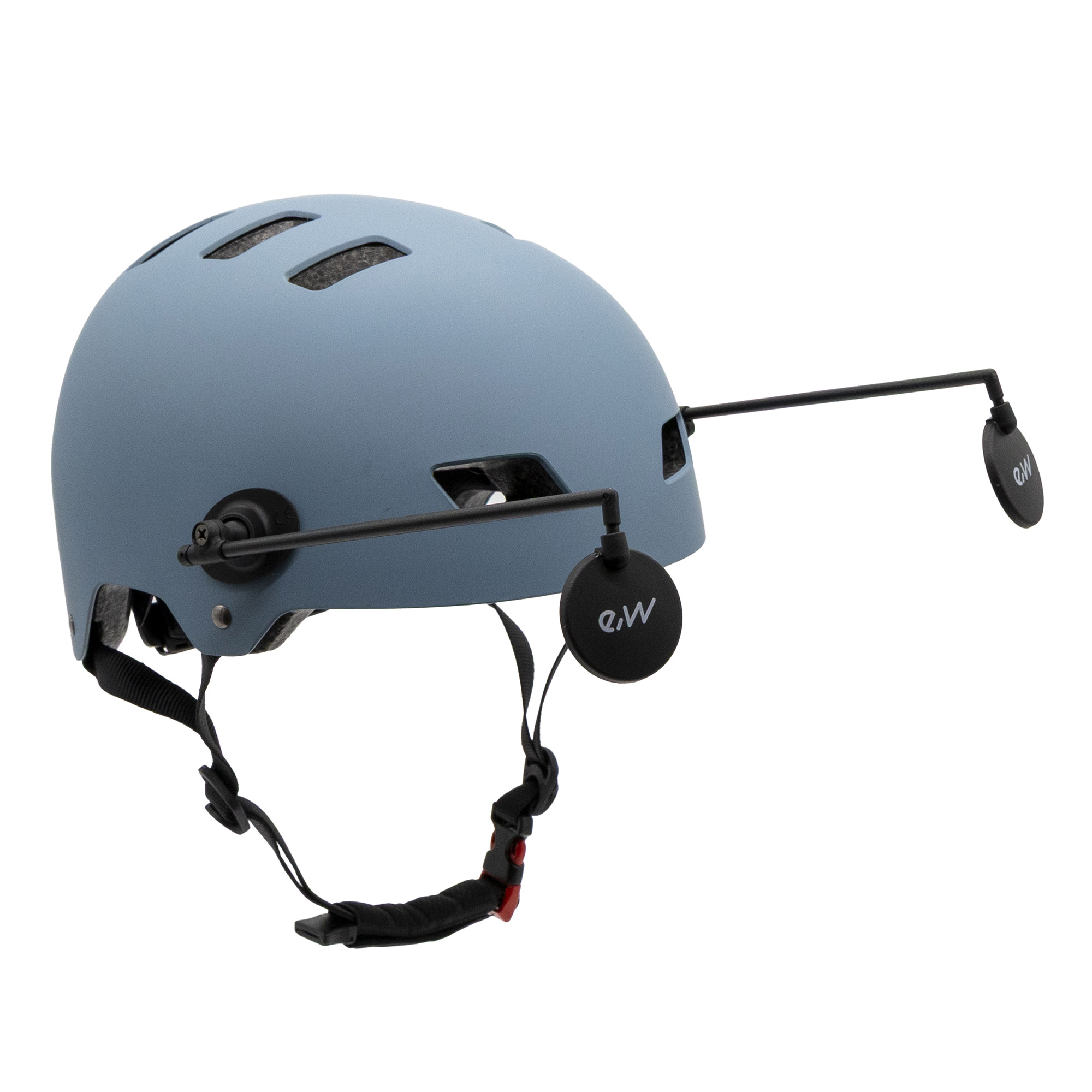 Espejo retrovisor lateral EWR002 para casco - ajustable y desmontable - RuedaQrueda