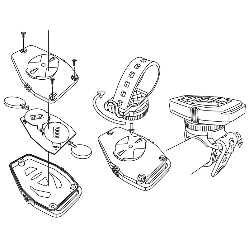 Chaleco con intermitentes EWC001 - RuedaQrueda