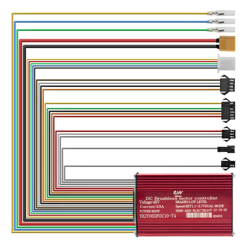 48V 23A 800W 6-12-18-25km/h (CON cable de limitación) Smartgyro Speedway/Rockway homologado - RuedaQrueda