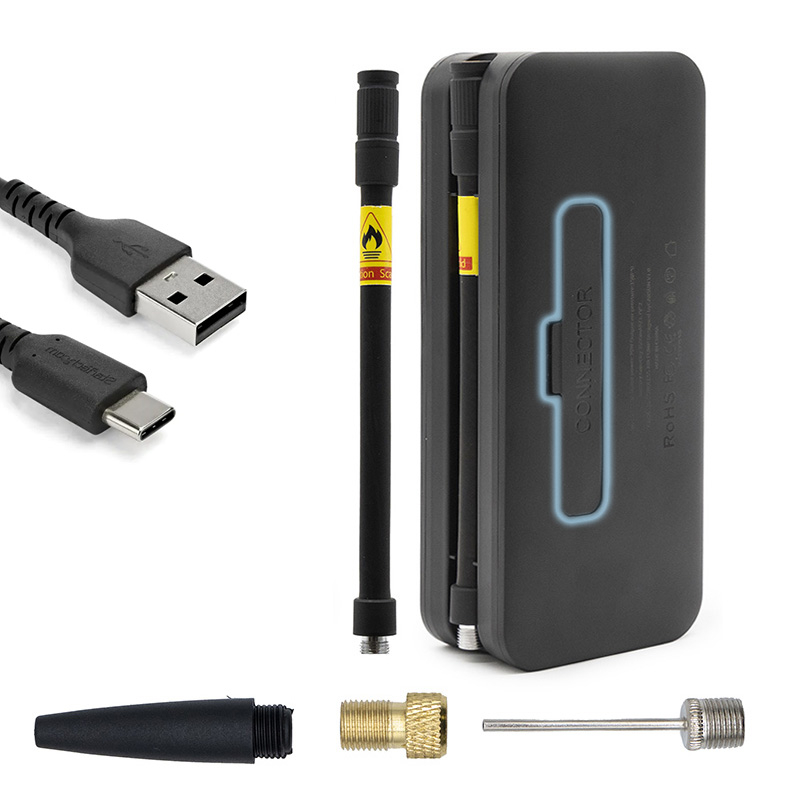 AIR-002 Inflador eléctrico premium portátil función Power Bank - RuedaQrueda