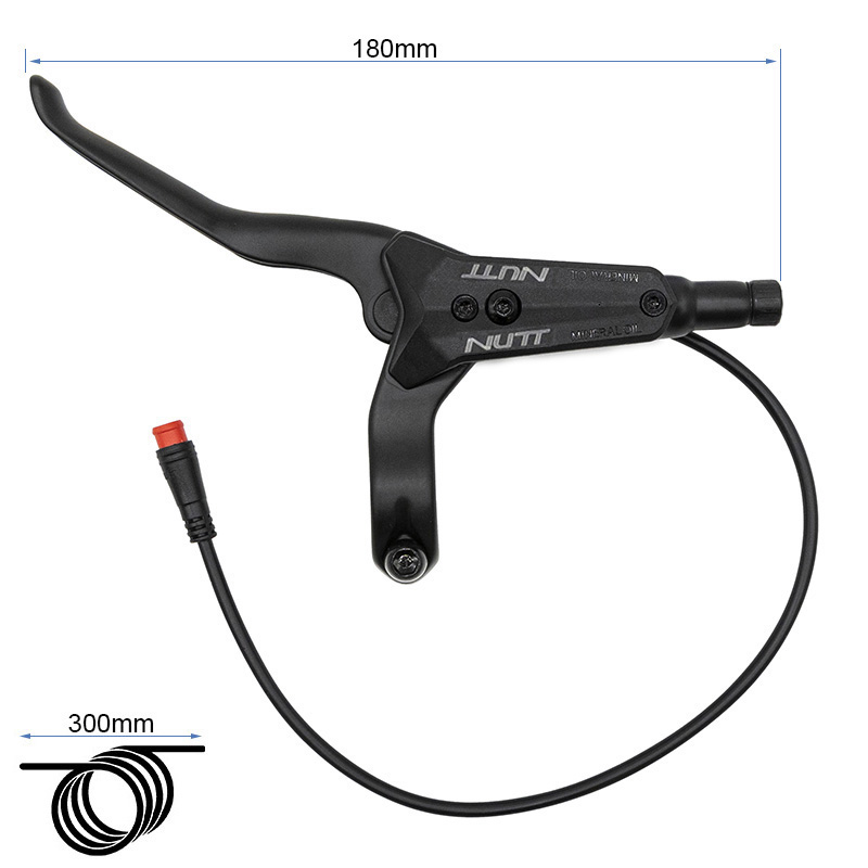 Kit de freno hidráulico negro Y5 Delantero L trasero R [NUTT] - RuedaQrueda