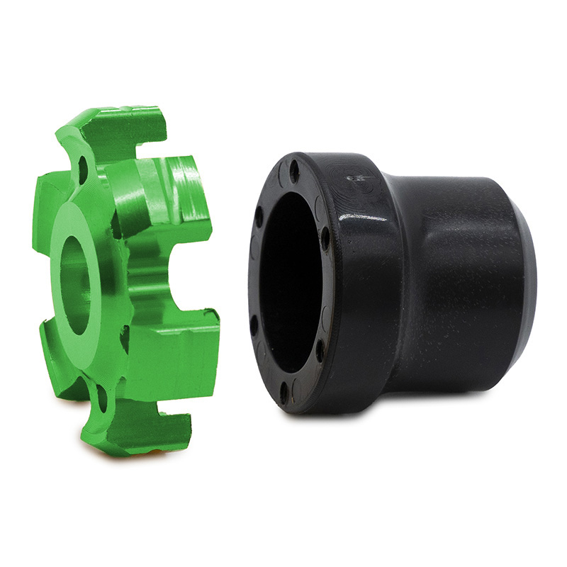 Protector decorativo anticaídas para eje motor o llanta EWTB-006 verde - RuedaQrueda