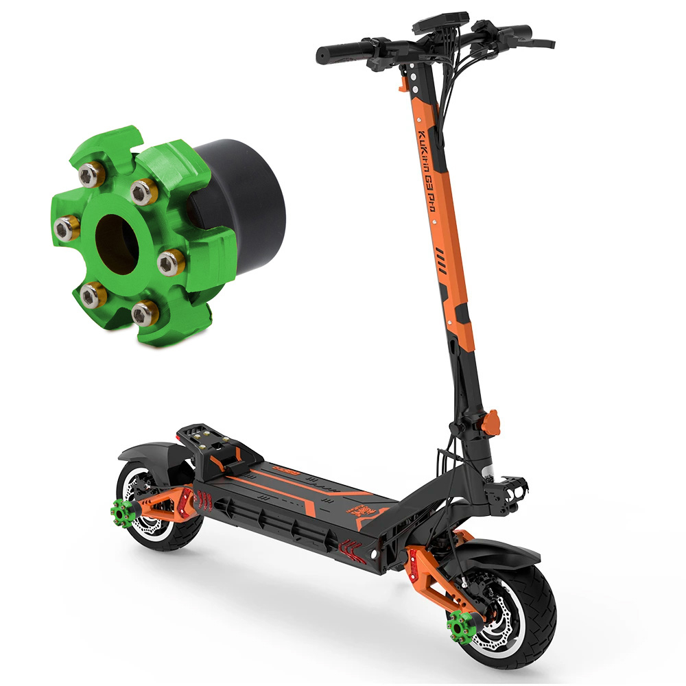 Protector decorativo anticaídas para eje motor o llanta EWTB-006 verde - RuedaQrueda