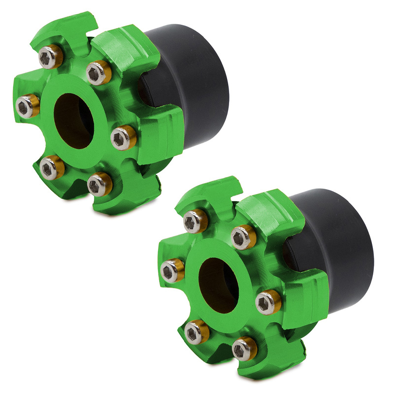 Protector decorativo anticaídas para eje motor o llanta EWTB-006 verde - RuedaQrueda