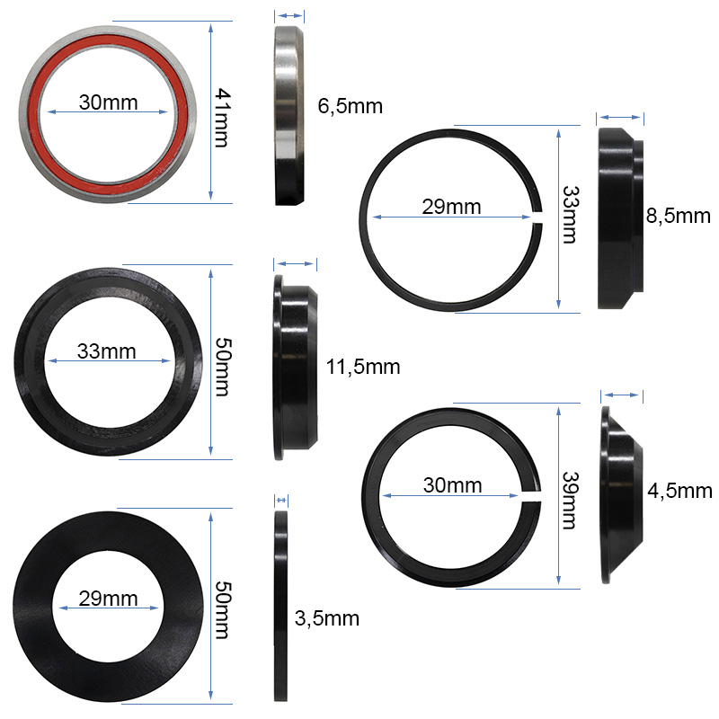 Kit dirección HIKERBOY FOXTROT PLUS - RuedaQrueda