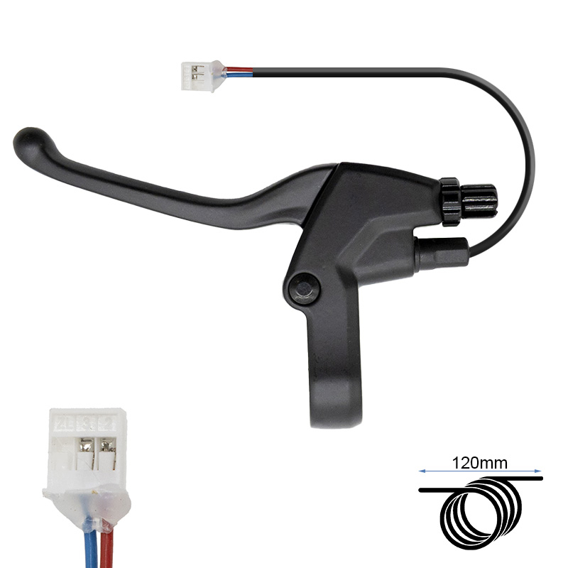 Maneta de freno izquierda Kukirin G2/G3/G4 (Sin logo) - RuedaQrueda