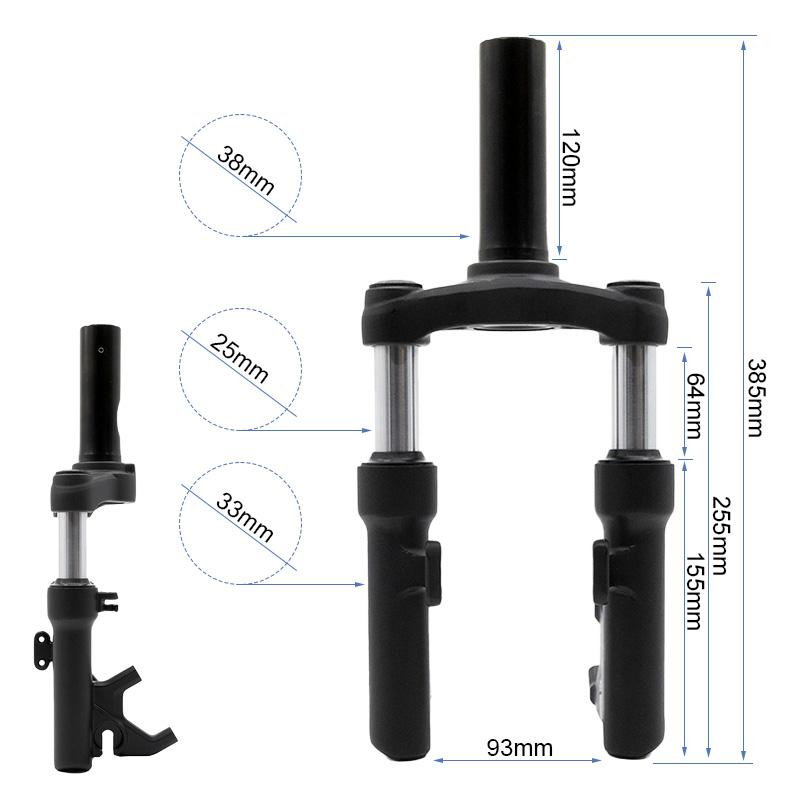 Horquilla delantera con amortiguación Niu KQi300P - RuedaQrueda