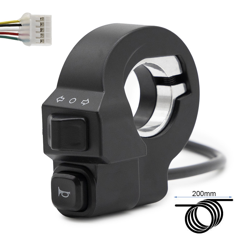 Botonera de intermitencia y claxon Kukirin G2/G3/G4 (Sin logo) - RuedaQrueda