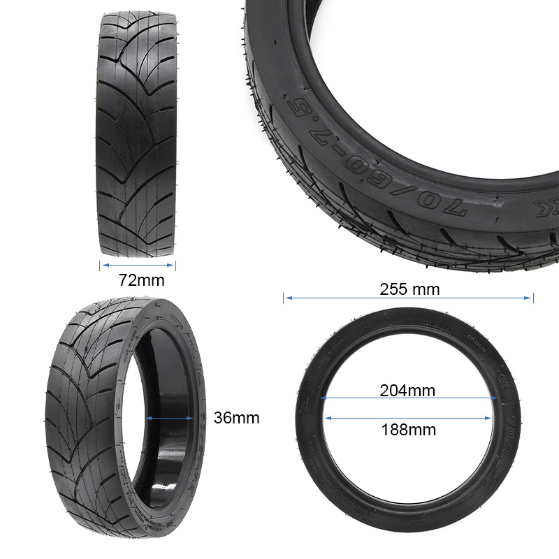 Neumático tubeless 70/60-7,5 PANTHERURBAN NEW GEL - RuedaQrueda