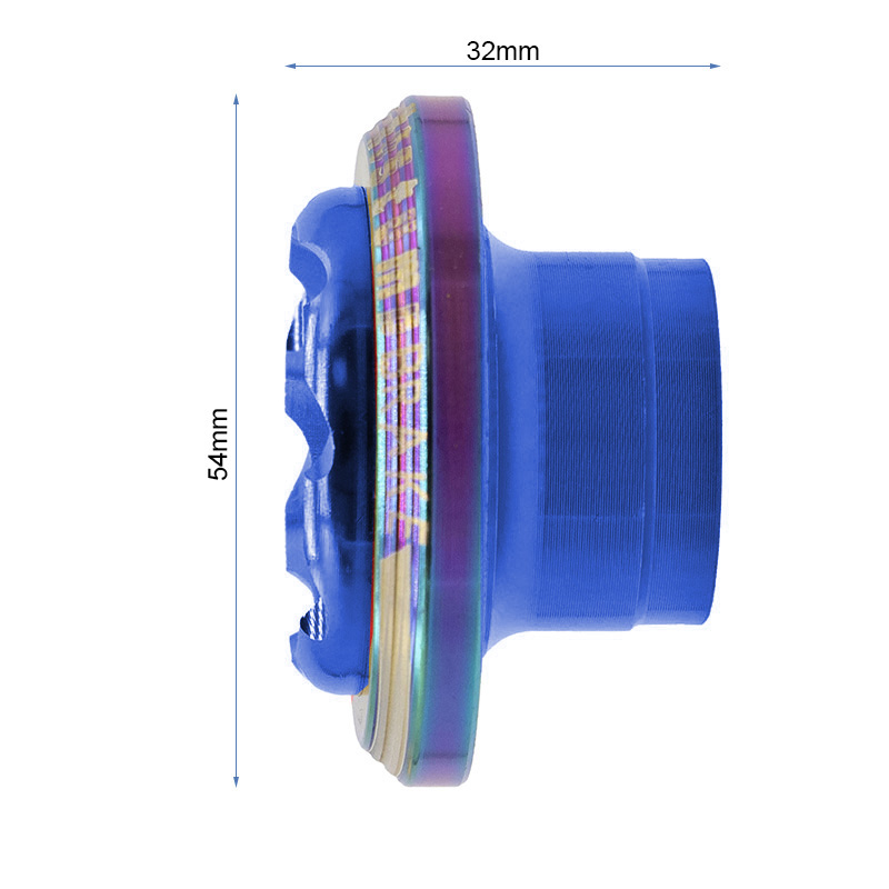 Pieza anticaída para patinete EWTB-005 azul - RuedaQrueda