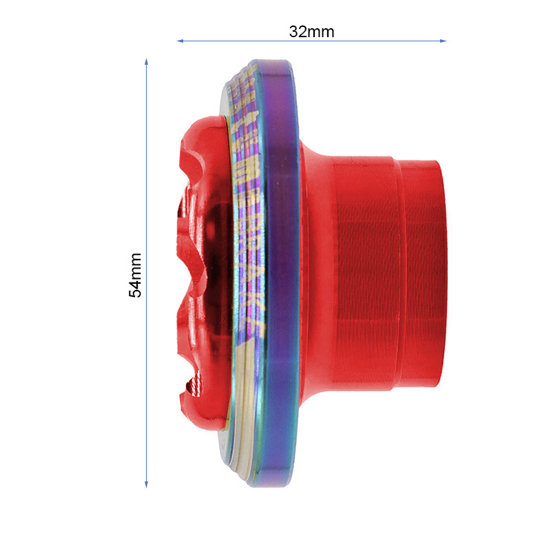 Pieza anticaída para patinete EWTB-005 rojo - RuedaQrueda