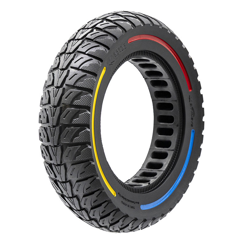 Rueda maciza 8,5x2,5-6,1 [Cityeye] - tricolor - RuedaQrueda