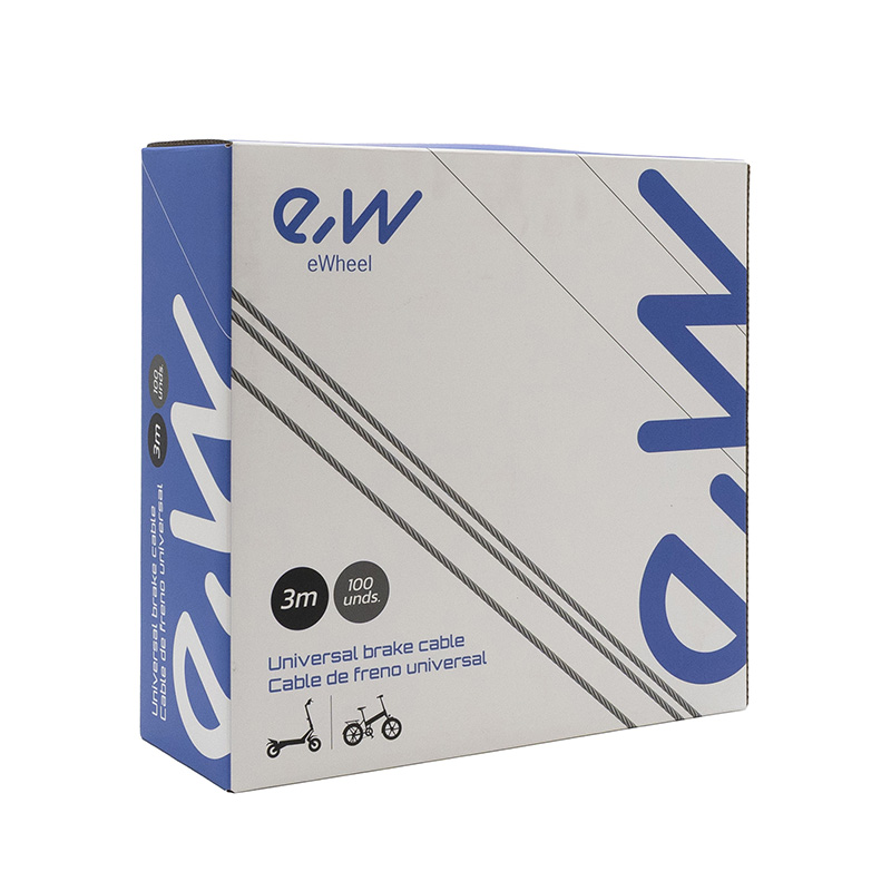 Cable de freno 3m acero inoxidable - 100 PCS - RuedaQrueda