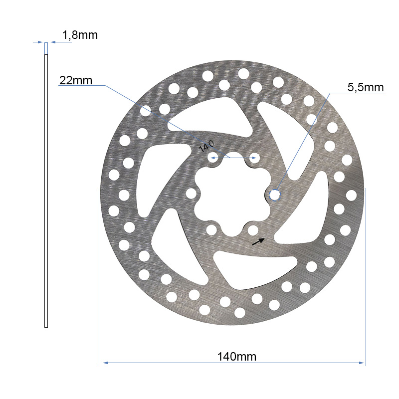 Kit Freno Hikerboy Foxtrot Plus - RuedaQrueda