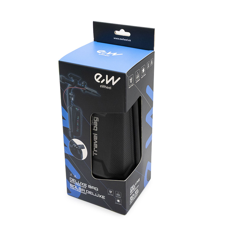 Bolsa deluxe blanca con velcro - 2L - RuedaQrueda