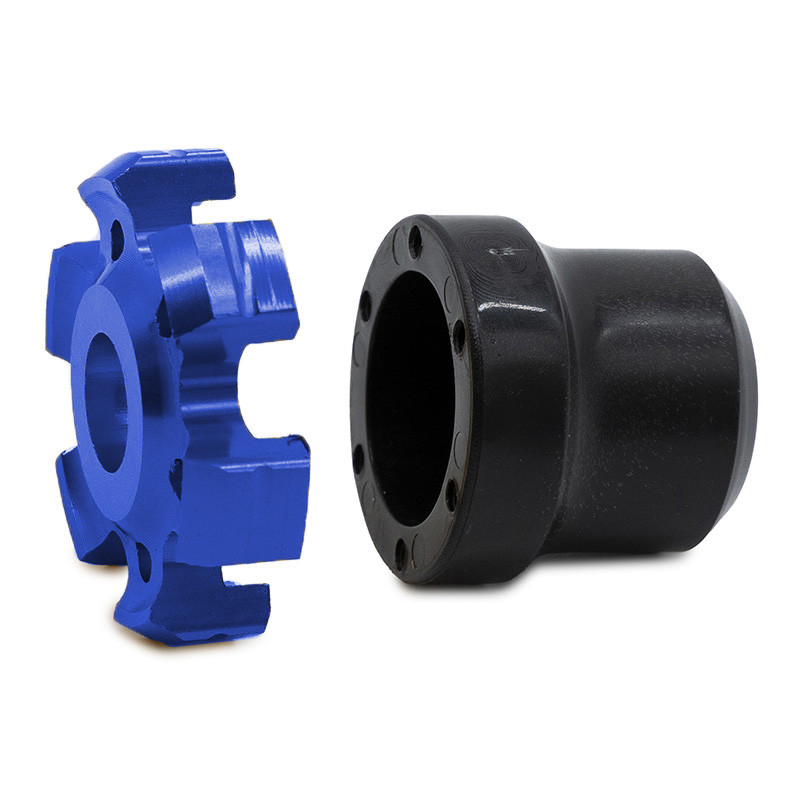 Protector decorativo anticaídas para eje motor o llanta EWTB-006 azul - RuedaQrueda