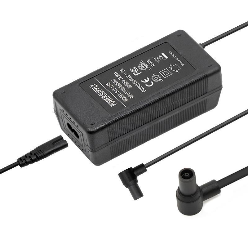 Cargador 48v (salida 54,6v) 2A conector MI4 ULTRA - RuedaQrueda