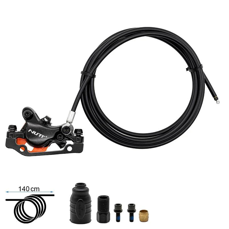 Kit 2 Freno hidráulico negro A5-D Delant - RuedaQrueda