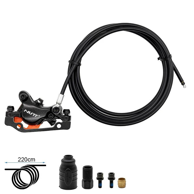 Kit 3 Freno hidráulico negro A5-D Trasero [Nutt] - RuedaQrueda