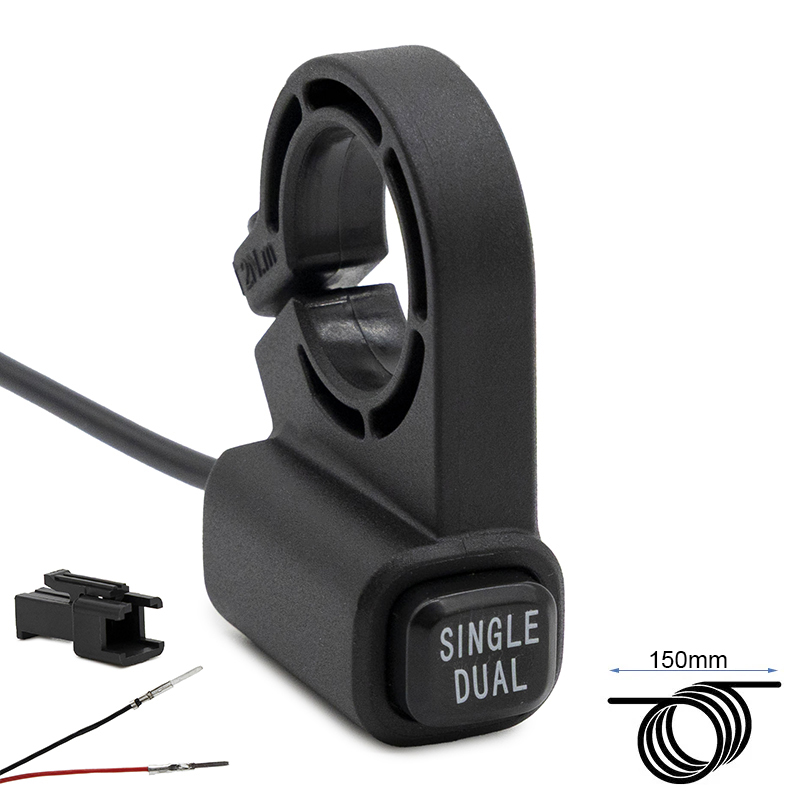 Botonera single dual - 1,5m - conector SM - RuedaQrueda
