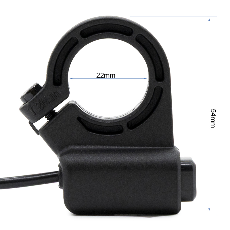 Botonera single dual - 1,5m - conector SM - RuedaQrueda