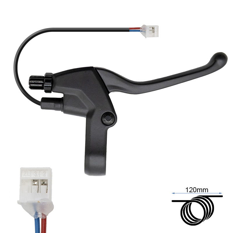 Maneta de freno derecha Kukirin G2/G3/G4 (Sin logo) - RuedaQrueda