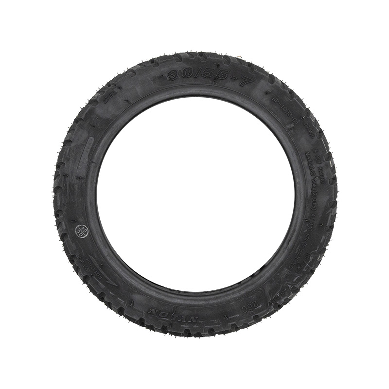 Neumático tubeless offroad 90/55-7 rojo con gel - RuedaQrueda