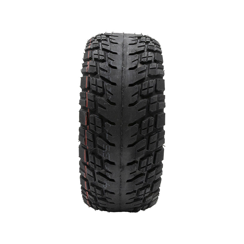 Tubeless Tyre offroad 90/55-7 red con gel - RuedaQrueda