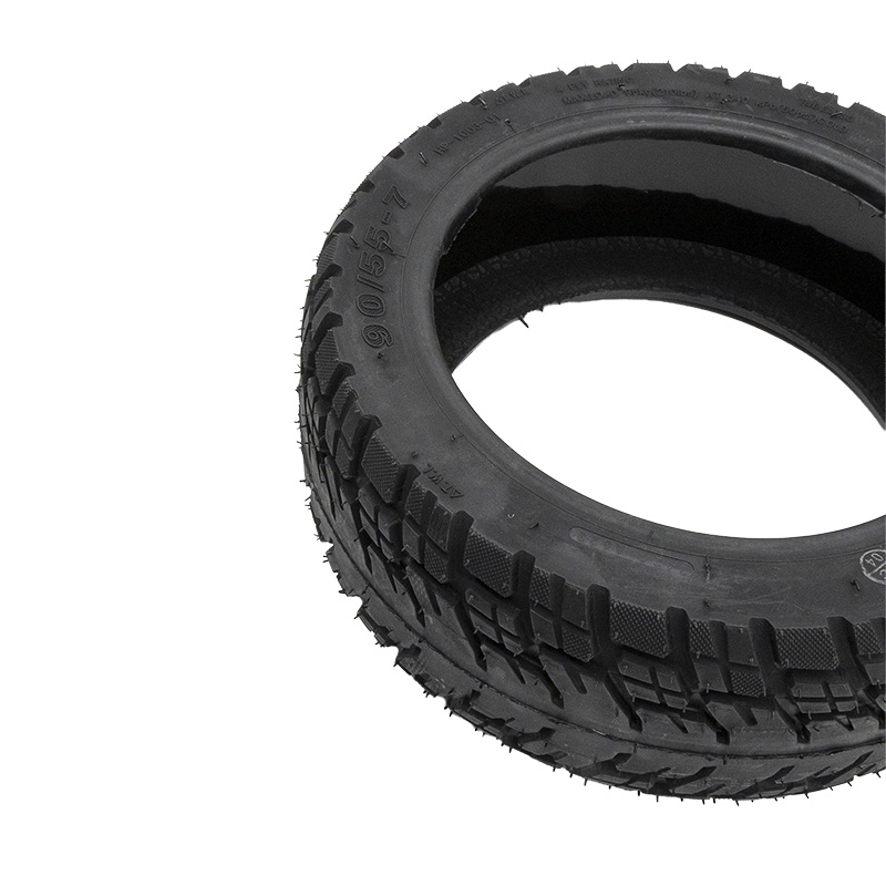 Tubeless Tyre offroad 90/55-7 red con gel - RuedaQrueda