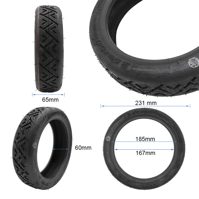 Tubeless Tyre off-road 250×54 - RuedaQrueda