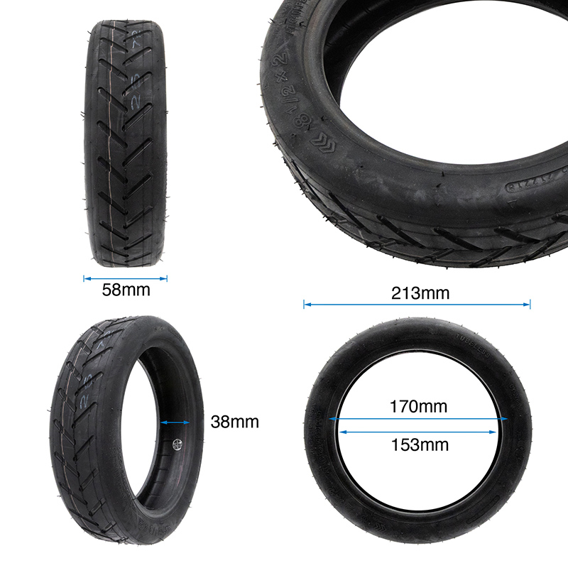 Neumático Tubeless Cityroad 8,5x2-6,1 [Yuanxing] - RuedaQrueda